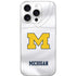 University of Michigan White Jersey iPhone 16 Pro Skin